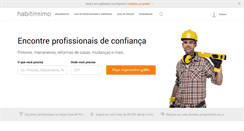 Desktop Screenshot of habitissimo.com.br
