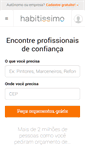 Mobile Screenshot of habitissimo.com.br